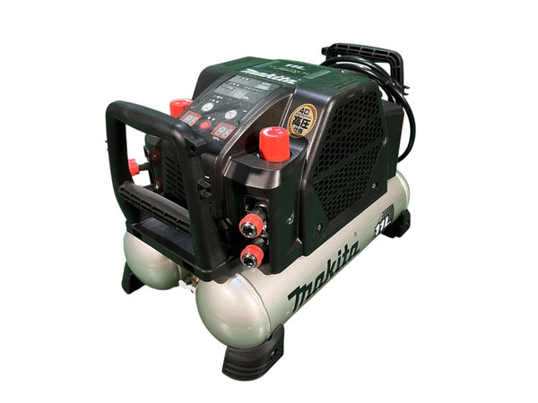 ☆未使用品☆makita マキタ 100V 11L 高圧4口 エアコンプレッサー AC462XLHB  黒 エアーコンプレッサー エアツール136191 - 2