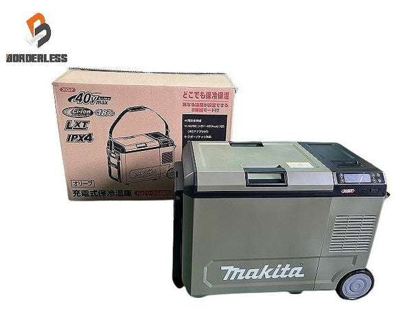 ☆未使用品☆makita マキタ 40Vmax/18V/100V 充電式保冷温庫 CW004GZO オリーブ 本体のみ コードレス クーラーボックス136227 - 1