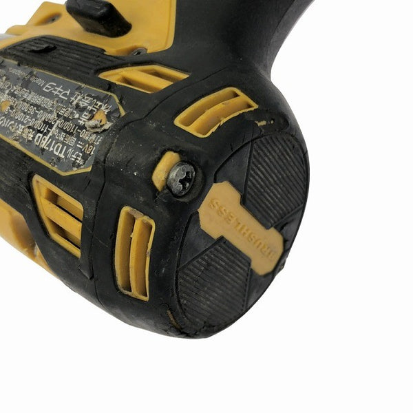☆中古品☆makita マキタ 18V 充電式インパクトドライバ TD173D 黄/イエロー 本体+バッテリー1個(6.0Ah) 116480116480 - 7
