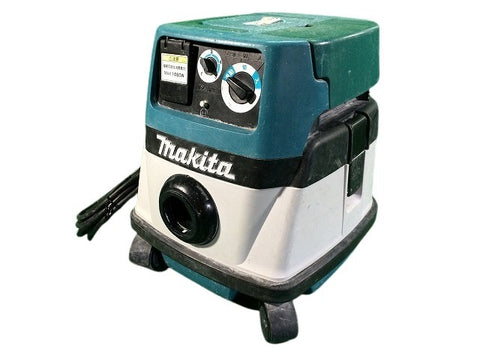 ☆中古品☆makita マキタ 乾湿両用 業務用 無段変速 集じん機 484 本体+アタッチメント - 0