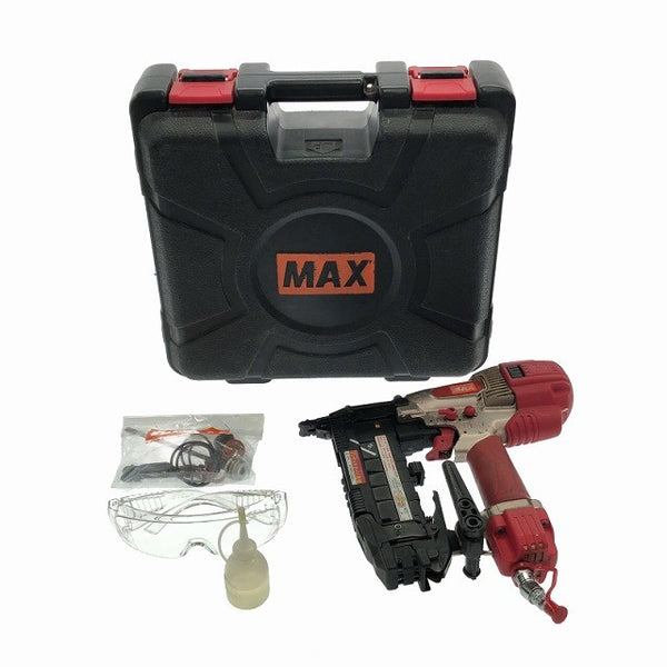 ☆中古品☆MAX マックス 50mm 高圧 スーパーネイラ HA-50F1(D)/4MAフロアタッカ エアーツール 大工道具 内装115123 - 3