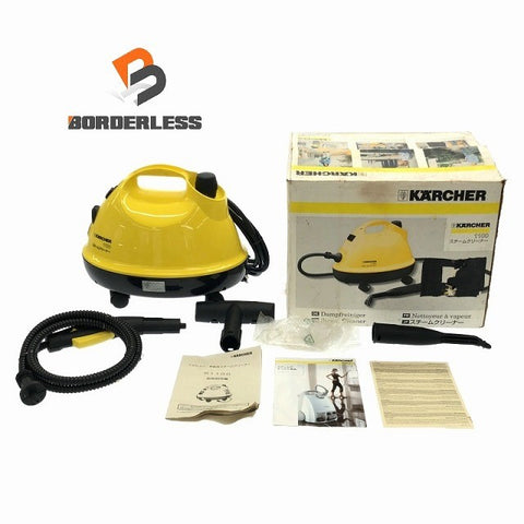 ☆美品☆KARCHER ケルヒャー 100V スチームクリーナー K1100 本体+パーツ 家庭用 スチーム掃除機 ハウスクリーニング