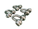 ☆中古美品4個セット☆KANSAI 関西工業 シャックル S1 WLL8t ピン付 荷重8ton/8.0ton ストレートタイプ シャコ 吊り具 玉掛け134845 - 3
