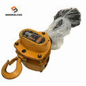 ☆中古品☆KITO キトーマイティ M3形 CB010 荷重1t/1トン 揚程2.5m チェーンブロック ホイスト 荷揚げ 吊り上げ 手動式131744 - 1