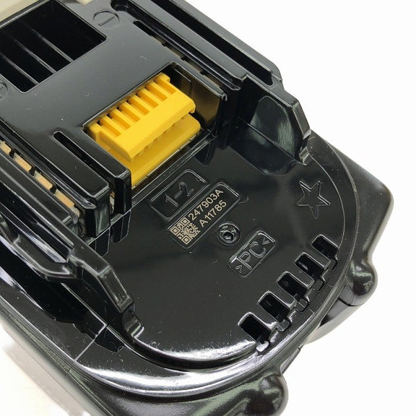 ☆未使用品箱なし3個セット☆makita マキタ 18V 6.0Ah 純正リチウムイオンバッテリー BL1860B リチウムイオン電池 蓄電池 充電池138056 - 9