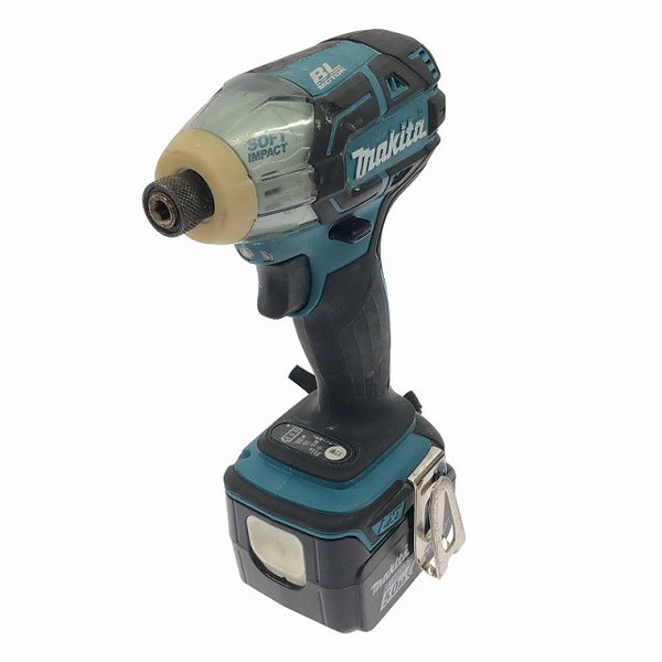 ☆中古品☆makita マキタ 14.4V 充電式ソフトインパクトドライバ TS131D バッテリ2個(14.4V 5.0Ah) 充電器 ケース付 おまけ付♪135533 - 4