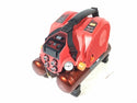 ☆極美品☆MAX マックス 常圧/高圧 スーパーエアコンプレッサー AK-HL1110E2 赤/レッド 100V 8L エアーコンプレッサー131409 - 2