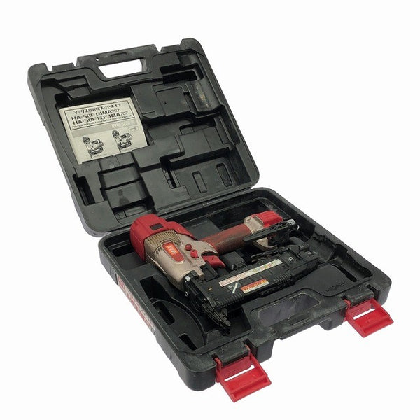 ☆中古品☆MAX マックス 高圧 フロア用エアネイラ HA-50F1(D)/4MA ケース付 フロアタッカー エアタッカー エアータッカー118880 - 2