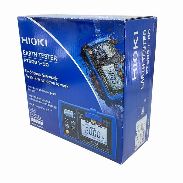 ☆未使用品☆HIOKI 日置電機 EARTH TESTER 接地抵抗計 FT6031-50 測定器 テスター 電気134543 - 2