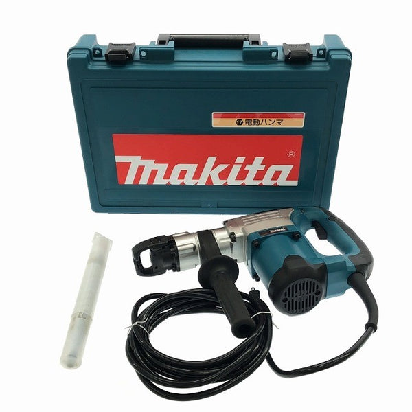 ☆極美品☆makita マキタ 100V 電動ハンマー HM0830 本体+ケース付 六角軸 コンクリートブレーカー ハツリ機 はつり機 斫り機 - 3