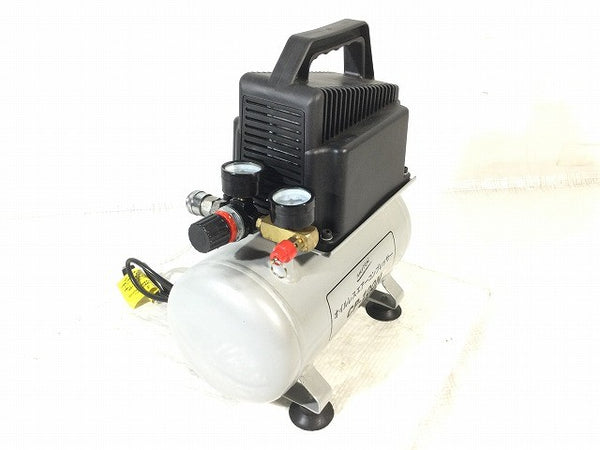 ☆中古比較的綺麗☆NAKATOMI ナカトミ 100V 6L 常圧 オイルレスコンプレッサー CP-100N エアコンプレッサー エアーコンプレッサー131384 - 2