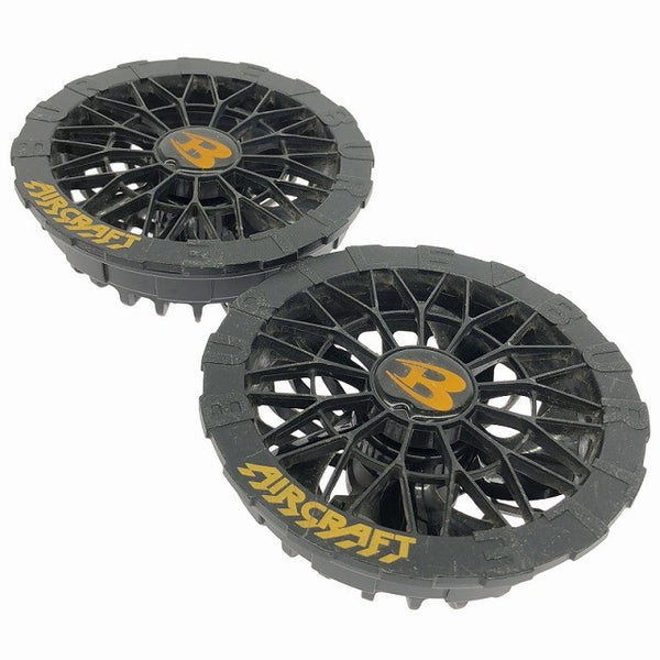 ☆中古品☆BURTLE バートル エアークラフト専用バッテリー AC09 黒 ファンユニット AC09-1 黒 空調作業服用 京セラ136592 - 3