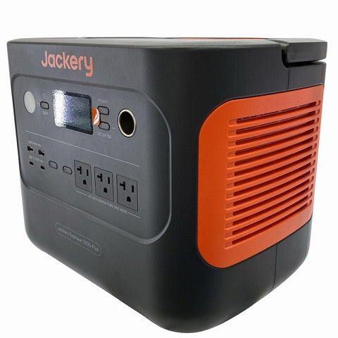 ☆極美品☆Jackery ジャクリ ポータブル電源 1000 Plus JE-1000C ACアダプター付 大容量1264Wh 2000W モバイルバッテリー 防災130709 - 0