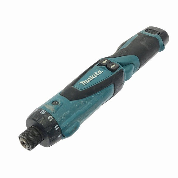 ☆中古品☆makita マキタ 7.2V 充電式ペンドライバドリル DF010D バッテリ2個(1.0Ah) 充電器 ケース付 スティックドリルドライバー123129 - 4