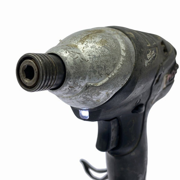 ☆中古品セット☆RYOBI リョービ 14.4V 充電式インパクトドライバー BID-1406/型番号不明 バッテリ1個(14.4V 3.0Ah)付 コードレス128016 - 9