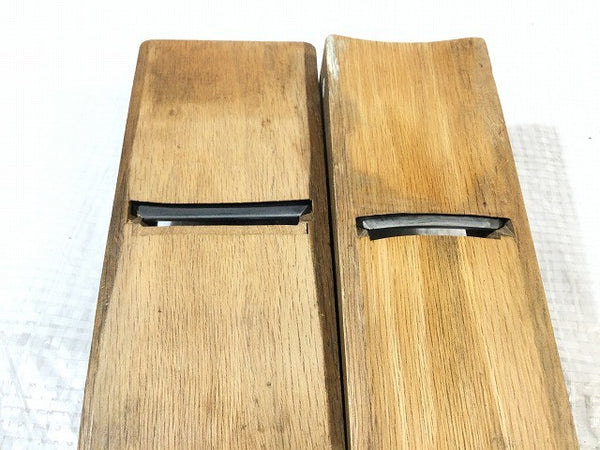 ☆中古品7丁セット☆内丸鉋1個 旭山　外丸鉋2個 健　台直し鉋1個 和彦　反り鉋3個 土牛 廣治 近廣　かんな カンナ 大工道具131769 - 3
