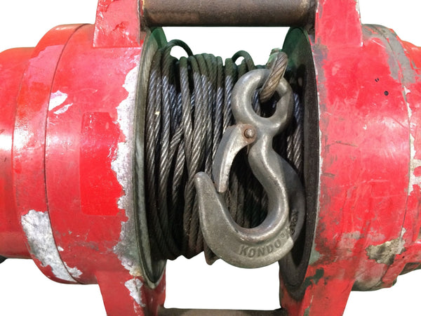 ☆中古品☆Shindaiwa 新ダイワ マイティウインチ SW151R リモコン付 電動ウインチ 電動ウィンチ マイティウィンチ 荷揚げ機136996 - 6