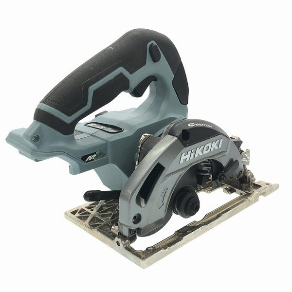 ☆比較的綺麗 限定色☆HiKOKI ハイコーキ 36V 125mm コードレス丸のこ C3605DA(SK) アイスグレー 充電式マルノコ 丸ノコ117508 - 3