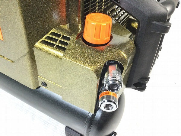 ☆未使用品限定カラー☆MAX マックス 100V 11L 高圧4口エアコンプレッサー AK-HH1310E2/ZT92321 アンバーオリーブ128683 - 7
