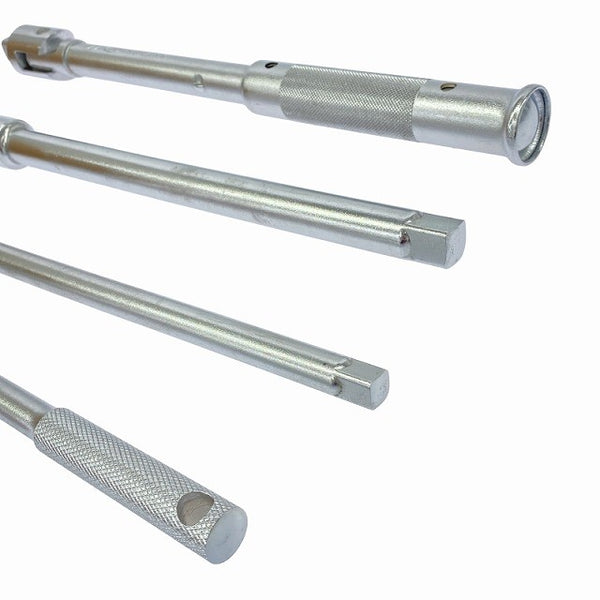 ☆中古品☆KTC 京都機械工具 スピナハンドル×2本 エクステンションバー×2本 ソケット×9個 整備工具 ※サイズはコメント118936 - 4