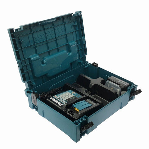 ☆美品☆makita マキタ 純正リチウムイオンバッテリー BL1860B 充電器 DC18RF マックパック付き 電動工具 蓄電池129550 - 0