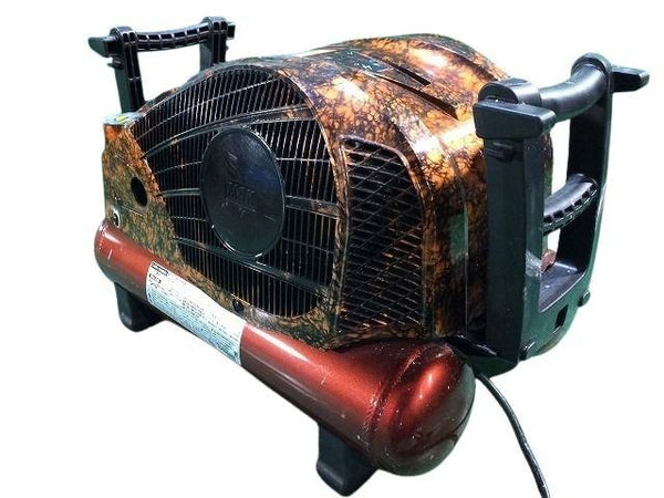 ☆美品☆MAX マックス 常圧/一般圧 2口 エアコンプレッサー AK-L1270E2P エアツール 大工道具 エア工具 塗装対応116701 - 5