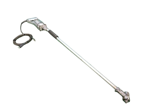 ☆中古品☆HITACIH 日立工機 100V 電気ドリル LUH-DH4 長柄付 オートケレンダー 塗装用 屋根ケレン 研磨機 ディスクサンダー130151 - 0