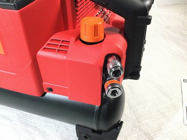 ☆未使用品☆MAX マックス 100V 高圧専用 エアコンプレッサー AK-HH1310E2 AK98477 赤/レッド エアーコンプレッサー134232 - 6