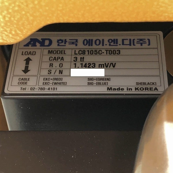 ☆未使用品☆A＆D エアンドデイ 防塵・防水クレーンスケール FJ-T002iS 2000Kg 吊はかり ホイストスケール 計量器116813 - 8
