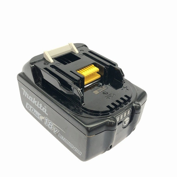 ☆中古美品☆ makita マキタ 18V 6.0Ah 純正リチウムイオンバッテリー BL1860B LITHIUM-ION 蓄電池 雪/飛行機マーク121219 - 5
