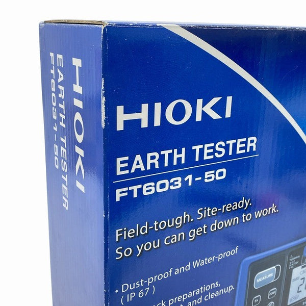 ☆未使用品☆HIOKI 日置電機 EARTH TESTER 接地抵抗計 FT6031-50 測定器 テスター 電気134543 - 8