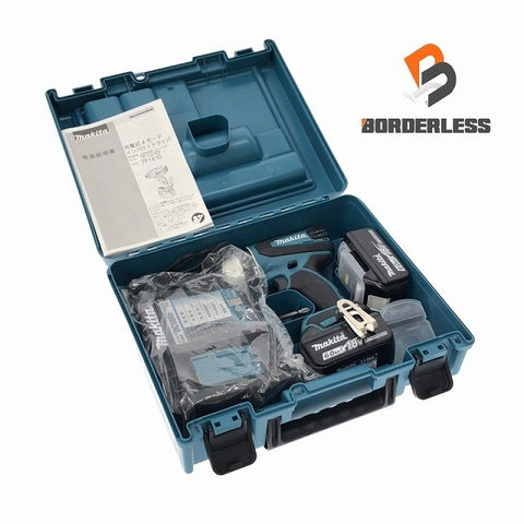 ☆未使用品☆makita マキタ 18V 4モードインパクトドライバー TP141DRGX バッテリ2個(18V6.0Ah) 充電器 ケース付 ※コメントあり118554 - 0
