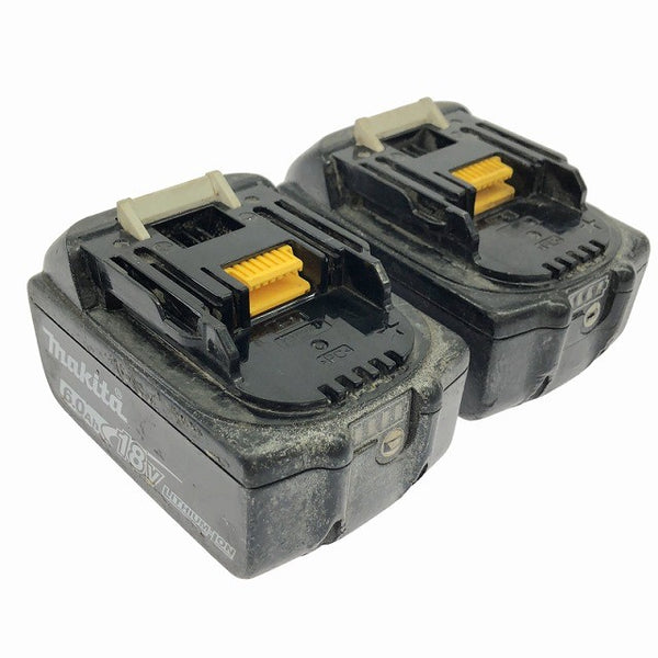 ☆中古品☆makita マキタ 純正リチウムイオンバッテリー BL1860B×2 充電器 DC18RF付き 電動工具 蓄電池 充電地129459 - 5