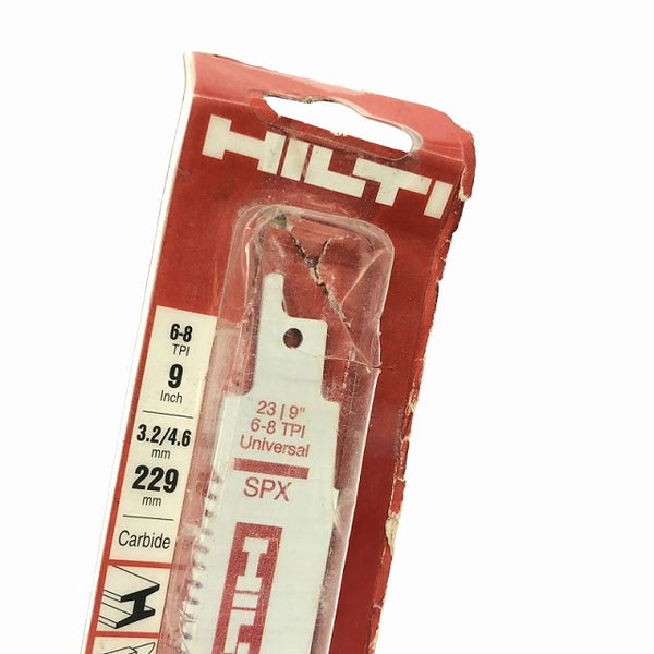☆未使用品21枚☆HILTI ヒルティ レシプロソー用ブレード 20/8 10-14 SP15(20枚)+SPX 23/9 6-8TPI Universal PREMIUM(1枚)切断 - 8