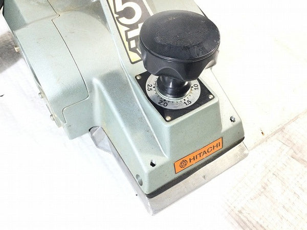 ☆中古品☆HITACHI 日立工機 100V 156mm 電気かんな P50SA パーツ 木箱付き 電動カンナ 面取り 木工130309 - 7