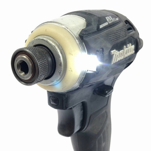 ☆中古品☆makita マキタ 18V 充電式インパクトドライバー TD172DRGXB バッテリー2個(18V 6.0Ah)充電器 ケース付き コードレス116949 - 8