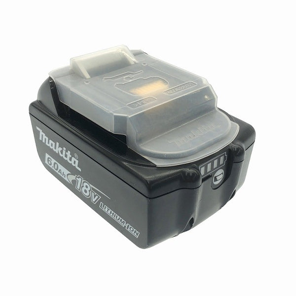 ☆比較的綺麗☆makita マキタ 18V 6.0Ah 純正 リチウムイオンバッテリー BL1860B 残量表示付 リチウムイオン電池 蓄電池 - 5