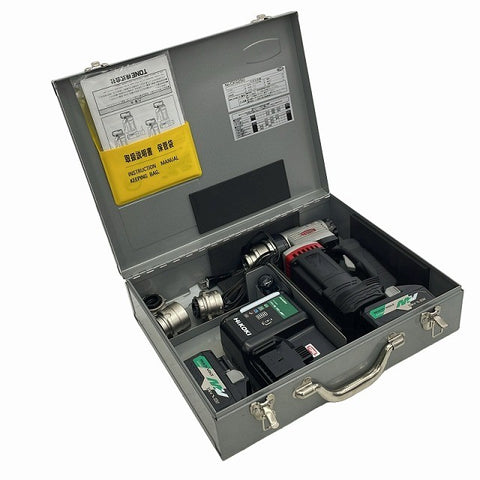 ☆中古美品☆ TONE トネ 36V コードレス建方1番 CKS250 シャーレンチ マルチボルトバッテリー2個+充電器+パーツ+ケース125701 - 0