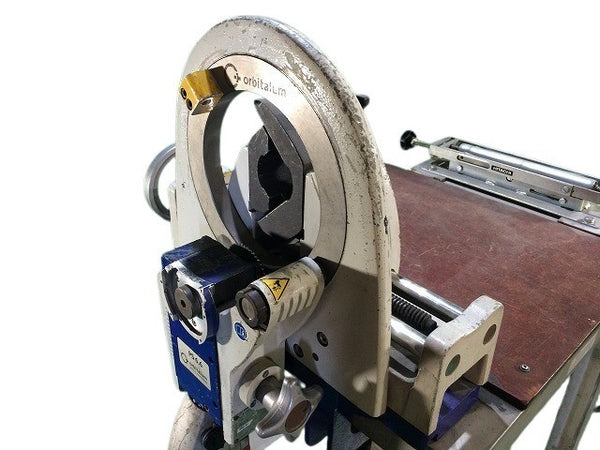 ☆中古品☆Orbitalum オービタルム 高速パイプ切断機 PS6.6 台付き 面取り機 - 2