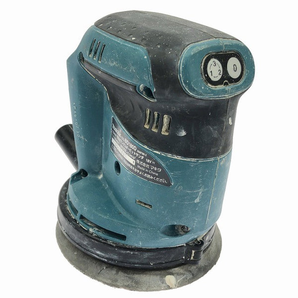 ☆中古品☆makita マキタ 18V 充電式ランダムオービットサンダー BO180D 本体のみ コードレス オービタルサンダー 研磨機 電動工具134715 - 3