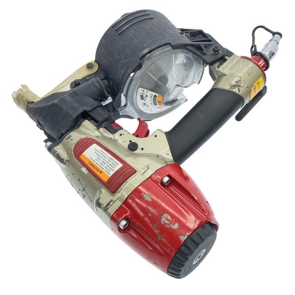 ☆中古品☆MAX マックス 65mm 一般庄/常圧 コイルネイラ CN-565S(FP) ケース付 エア釘打機 エア釘打ち機 ロール釘打機118071 - 7