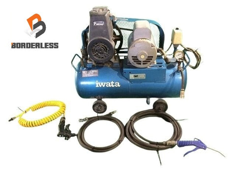 ☆比較的綺麗です☆岩田塗装機工業 エアコンプレッサー SP-07CP エア工具 エアツール 電動工具