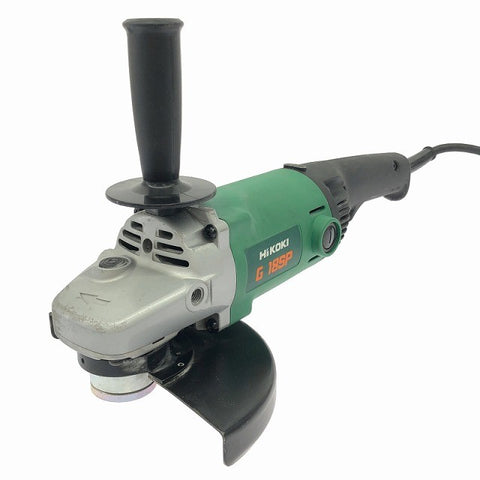 ☆中古品☆HiKOKI ハイコーキ 100V 180mm 電気ディスクグラインダー G18SP 本体のみ コード式 研磨 研削 切削 切断131136 - 0
