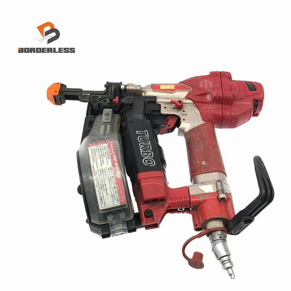 ☆中古品☆MAX マックス 41mm 高圧 ターボドライバー HV-R41G2 エアビス打機 エアビス打ち機 ねじ打機 ねじ打ち機118877 - 1