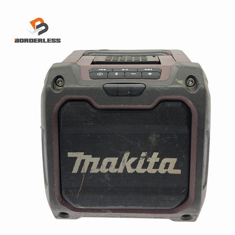 ☆中古品☆ makita マキタ 10.8V/14.4V/18V 充電式スピーカ MR200 限定色 赤/レッド 本体のみ  Bluetooth135852