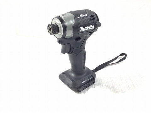 ☆未使用品☆makita マキタ 18V 充電式インパクトドライバー TD173DZB 黒/ブラック 本体のみ コードレス バッテリー式133595 - 0