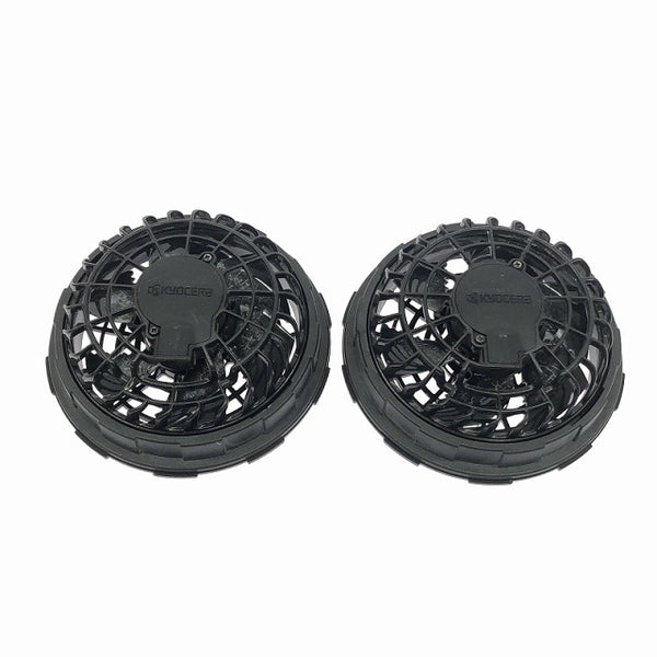 ☆中古品セット☆BURTLE バートル 12V エアークラフト用バッテリー AC230 ファンユニット 黒 空調作業服用 熱中症対策 京セラ114336 - 6