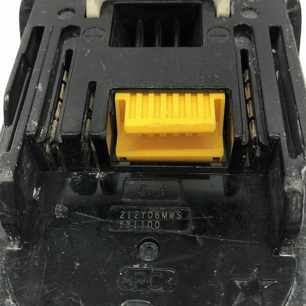 ☆中古品 76回と88回☆makita マキタ 18V 6.0Ah 純正 リチウムイオンバッテリー BL1860B(2個) 残量表示付 雪マーク138237 - 7