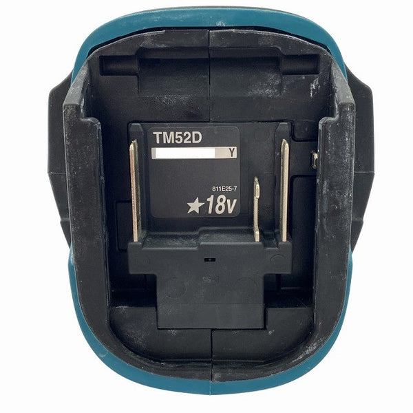 ☆中古品☆makita マキタ 18V 充電式マルチツール TM52D 本体のみ コードレス バッテリー式 カットソー マルチパワーツール 切削131687 - 10