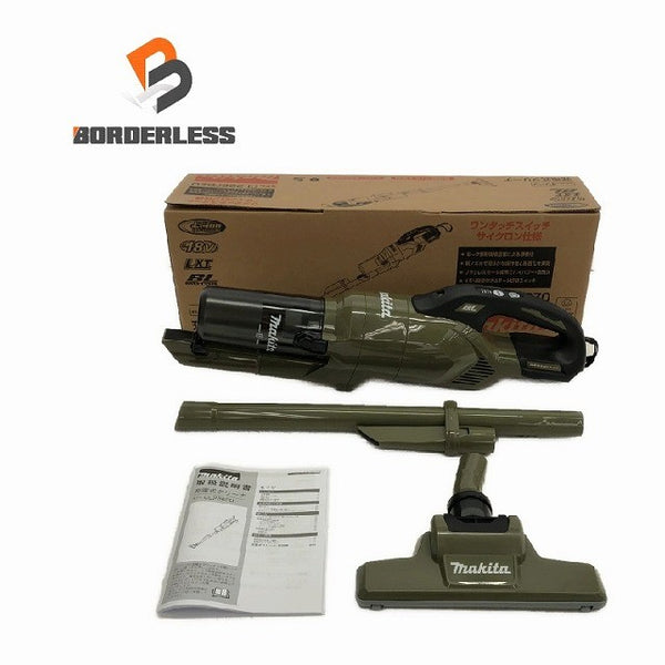 ☆未使用品☆makita マキタ 18V 充電式クリーナー CL286FDZO オリーブ 本体のみ サイクロン一体式 コードレス掃除機 清掃132632 - 1